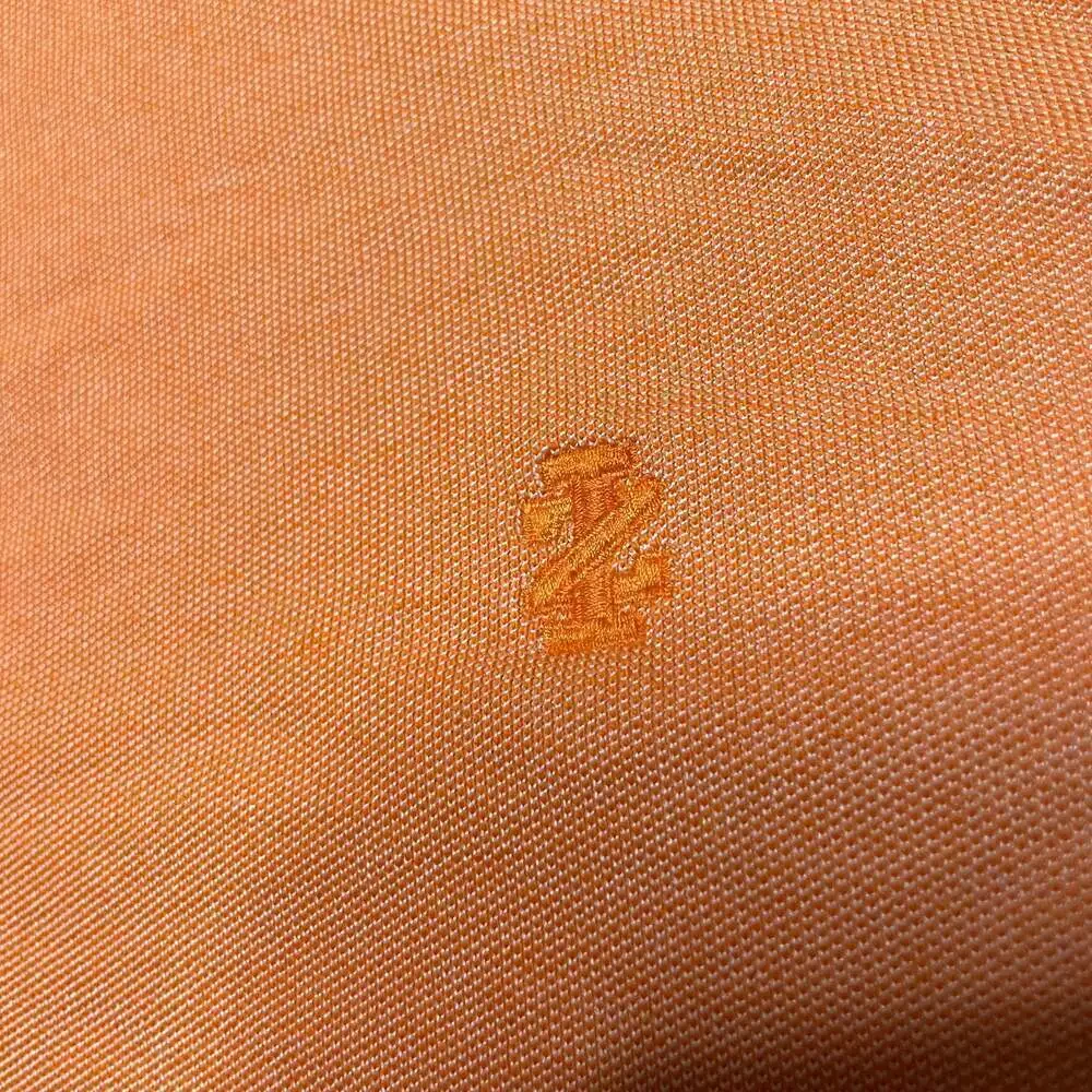 IZOD Men's Classic Fit Short Sleeve Pique Polo Shirt Orange